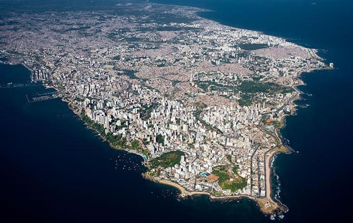Flat Luxo Bem Localizado No Bairro Da Barra Salvador Lejlighed Eksteriør billede